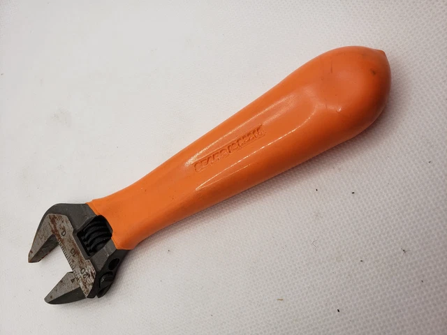 SEARS Made InFrance Insulated 1000V MEASURED Adjustable Crescent Wrench 6.5 Inch