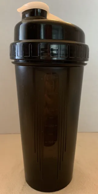 Botella Wicked Shaker Typhoon negra libre de BPA 24 OZ