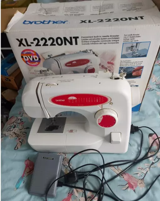 Brother XL2220 Nt Sewing Machine - Needs minor repairs with original box