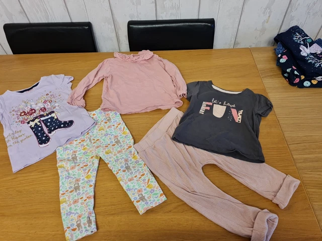 Baby Girls Clothes Bundle. 12-18 Months. 62 items. 10
