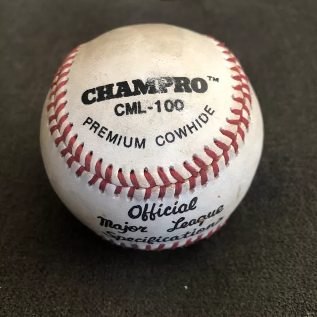 Champro CML-100 Premium Cowhide Baseball OFFIAL MLB SPECIFICATIONS