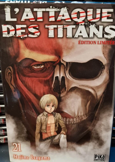 L'Attaque des Titans - Tome 21 Édition Limitée / Collector 