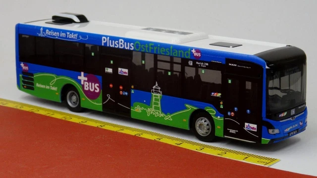 Rietze 74764 MAN Lion's Intercity LE, RMV Weber Maßstab: 1:87 - good