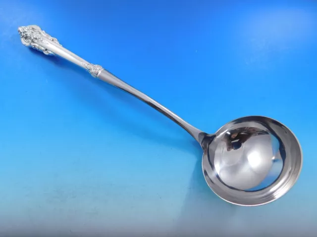 Grande Baroque by Wallace Sterling Silver Soup Ladle 11 7/8" HHWS Custom Serving