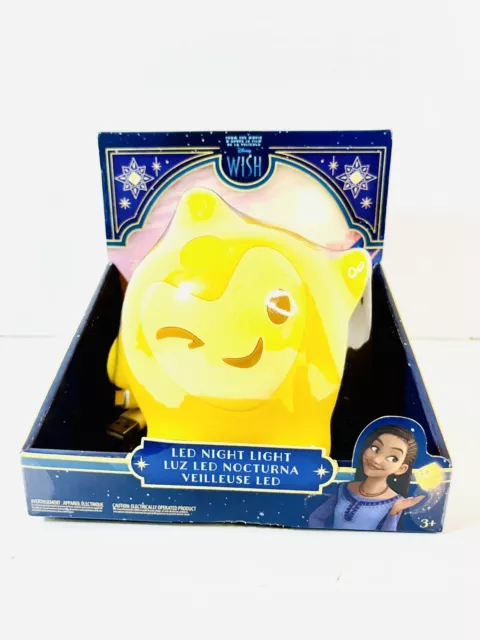 2023 Disney WISH Animated Movie Asha's Magic STAR LED NIGHT LIGHT Bedside