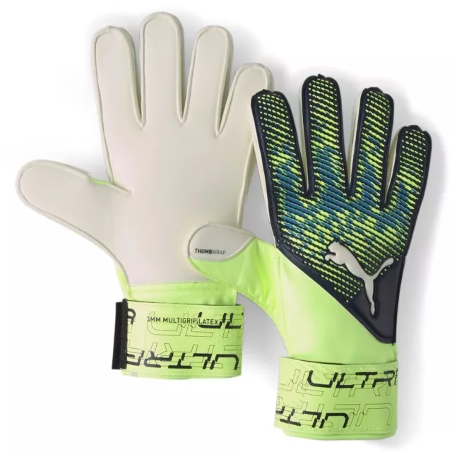 Gants Gardien de But Ultra Grip RC Entrainement Puma taille 8 jaune/noir/bleu