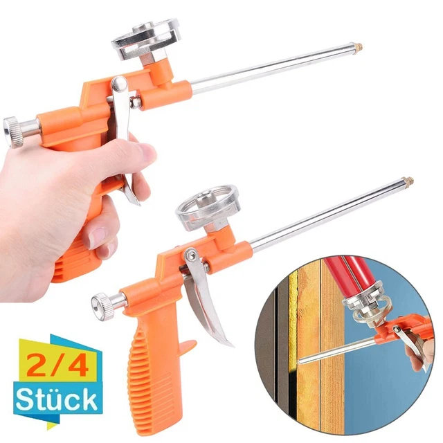 2/4 pezzi pistola schiuma PU pistola schiuma per pistola pistola pistola schiuma di montaggio