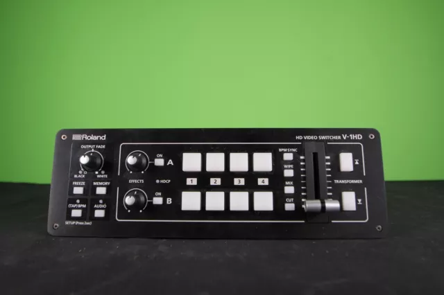 Roland V-1HD HD 4 HDMI Input Video Switcher w Built-In 12 Channel Audio Mixer