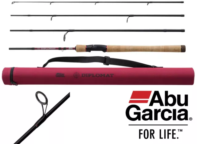 ABU GARCIA DIPLOMAT Travel Spinning Rod 9' 12-30g £64.95 - PicClick UK