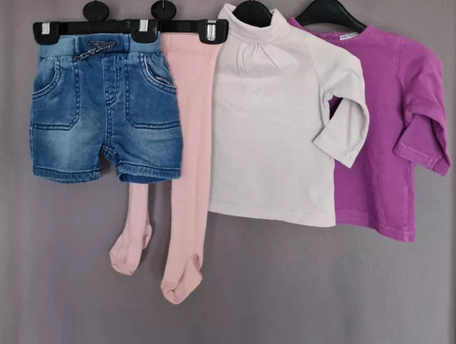 Pacchetto vestiti per bambine età 3-6 mesi. Usato. Condizioni perfette. 16