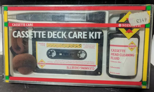 Cassette Deck Care Kit WHSmith Collectable