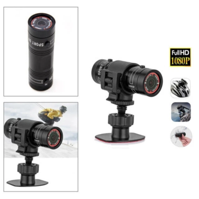 Accessories F9 Mini 1080p Mountain Bike Action Camera Video Recorder Full HD