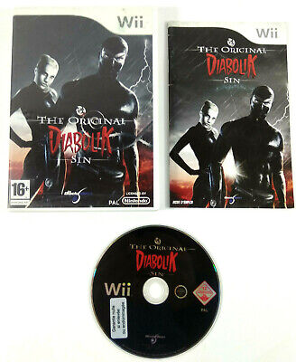 Codemasters Gioco Wii VF Diabolik Il Originale Sin con Istruzioni E Monitoraggio 
