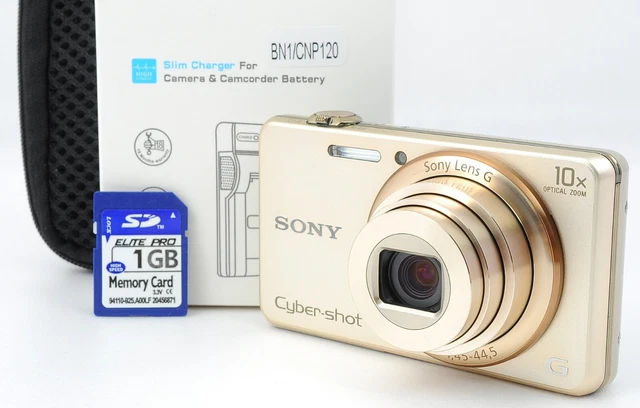 2898 SONY CYBER Shot Digital Camera DSC WX200 Gold $256.48 2898 SONY CYBER Shot Digital Camera DSC WX200 Gold $256.48