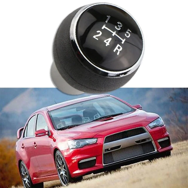 Pomello cambio auto 5 marce MT pallamano per Lancer EX EVO GTS ASX V3 V5 V6 I4G2