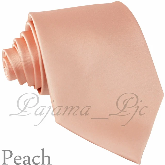 New Men's Peach Skinny Slim Necktie Tie Only Formal Party Wedding Prom 200FFF