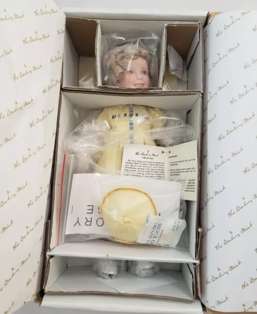 1999 Danbury Mint Elke Hutchens 10" Shirley Temple Movie Classics Stowaway Doll 