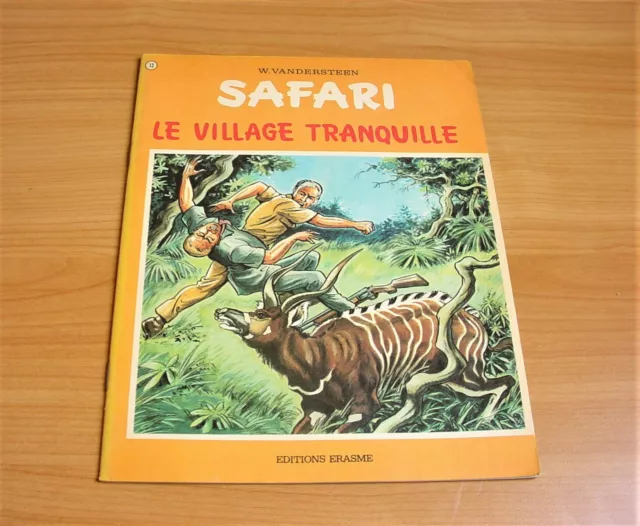 Safari 13 - Le village tranquille - Vandersteen EO 1973 BD