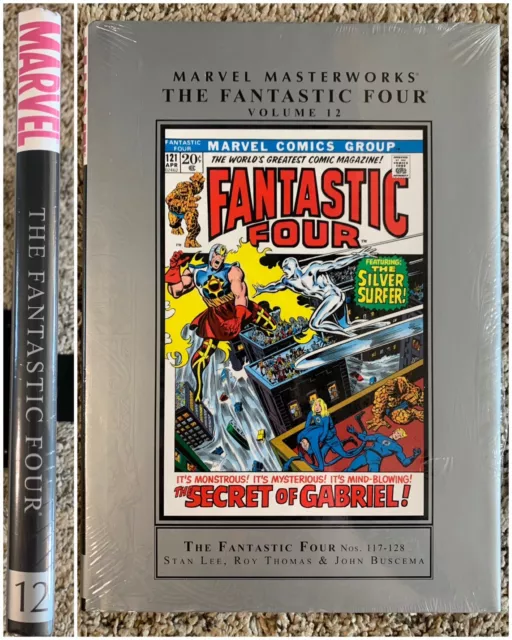 Fantastic Four Masterworks HC Vol 12 - Marvel Stan Lee Thing Human Torch 117 128