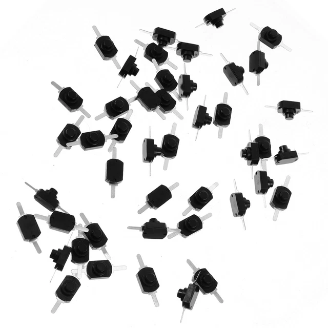 WMYCONGCONG 72 Pz Momentaneo Tattile Pulsante Pulsante Micro Interruttore 6x6x9mm 7 Colore Cap per Arduino