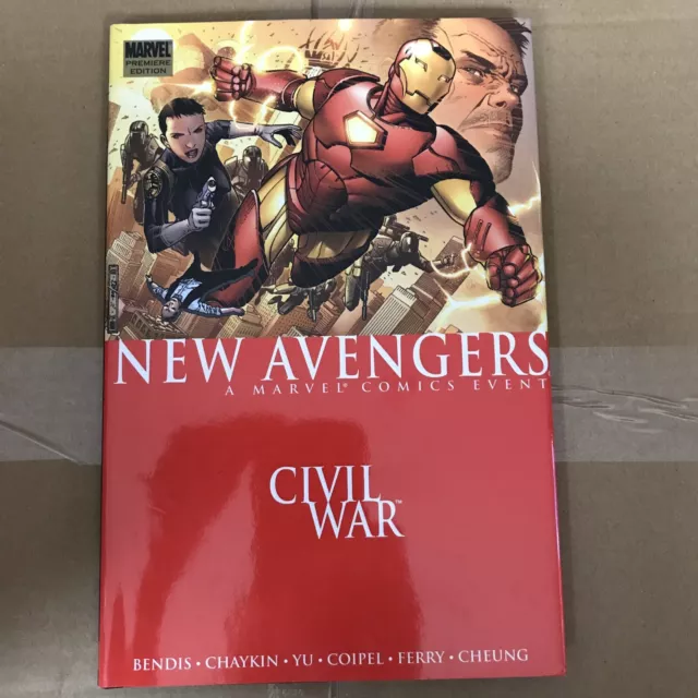 Marvel New Avengers Civil War Vol. 5 Graphic Novel “Premiere Edition” Hardback