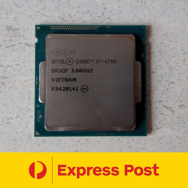 INTEL CORE I7-4790 CPU 4th Gen Processor 4GHz i7 Socket H3 LGA 1150 £44 ...