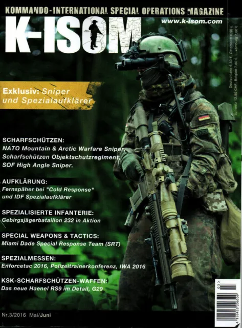 K-ISOM 3/2016 Internat. Special Operations Magazin Elite & Spezialeinheiten NEU