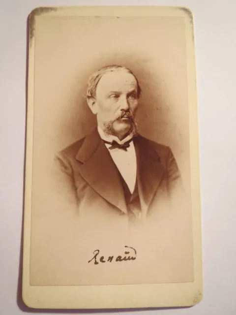 Heidelberg - Professor Achilles Renaud - Portrait - CDV / Studentika