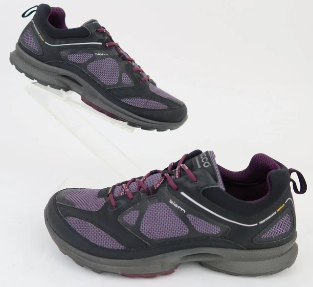 ECCO Biom Ultra Quest GTX Hiking/Trail Running Shoes Black/Purple EU 37 US 6-6.5