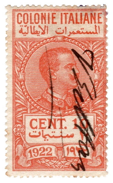 (I.B) Italy (Libya) Revenue : Duty Stamp 10c (1922)