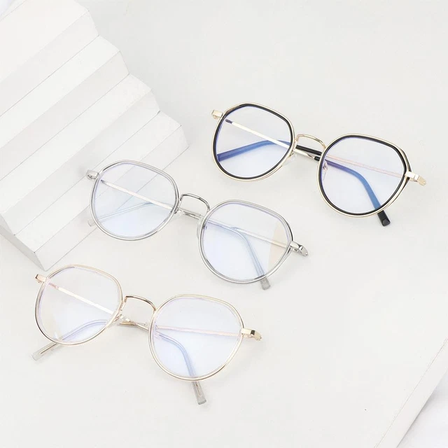 Lenti Metalliche Spettacolo Ottico Miopia Occhiali Flat Mirror Eyewear