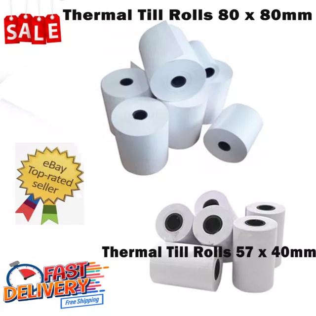 Thermal Roll Receipt Paper Till Roll for Credit Card And Thermal Printer Rolls