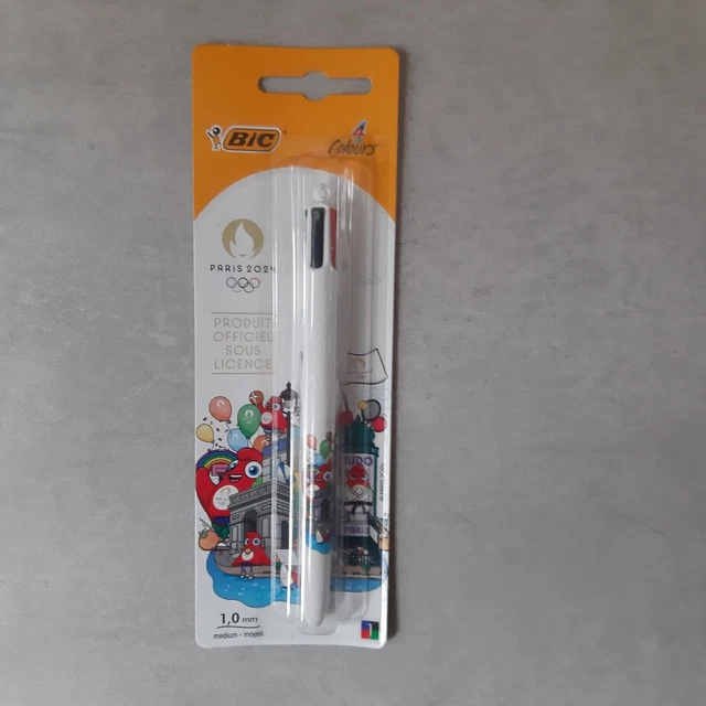 BIC 4 COULEURS JO Paris 2024 neuf. EUR 6,00 PicClick FR