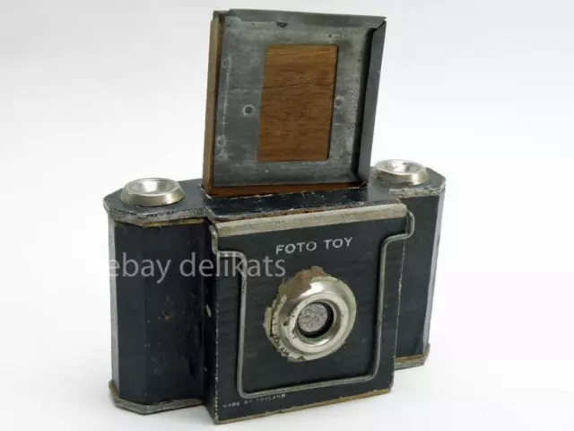Vecchia macchina fotografica giocattolo FOTO TOY camera vintage Toyland
