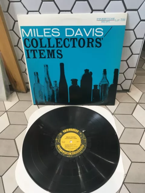 MILES DAVIS  Collectors' Items PRESTIGE RECORDS LP 7044 1983 ex VINYL ALBUM JAZZ