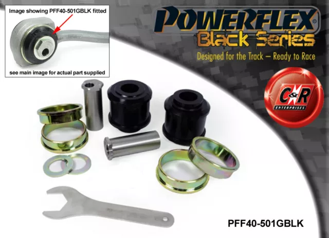 Powerflex Black Fr Lowerarm Innere Buchsen Mercedes CLK 2002-2009 PFF40-501BLK