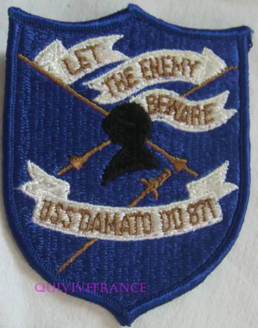 Pus315 - Us Navy Uss Damato Dd-871  Patch