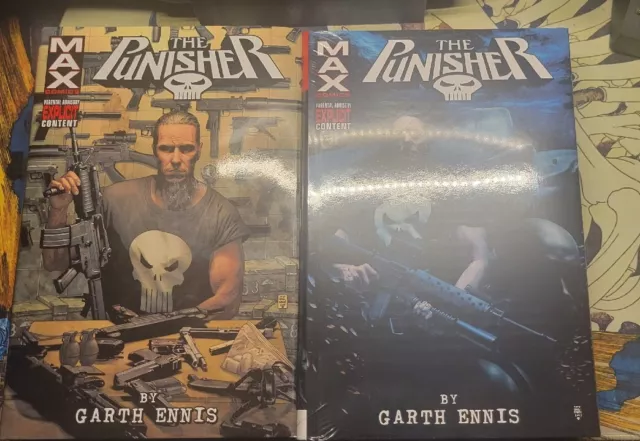 Punisher Max by Garth Ennis Omnibus Vol. 1 & 2 Hardcover (Marvel, 2018)