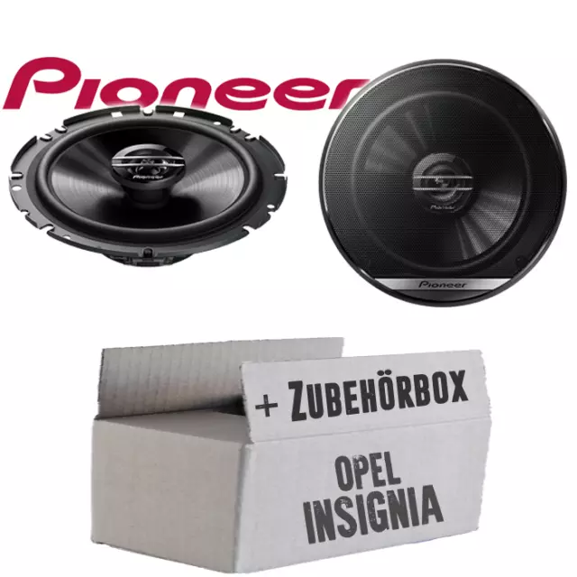 Pioneer Lautsprecher für Opel Insignia Boxen 16cm 2-Wege Koax Tür vorne Auto Set