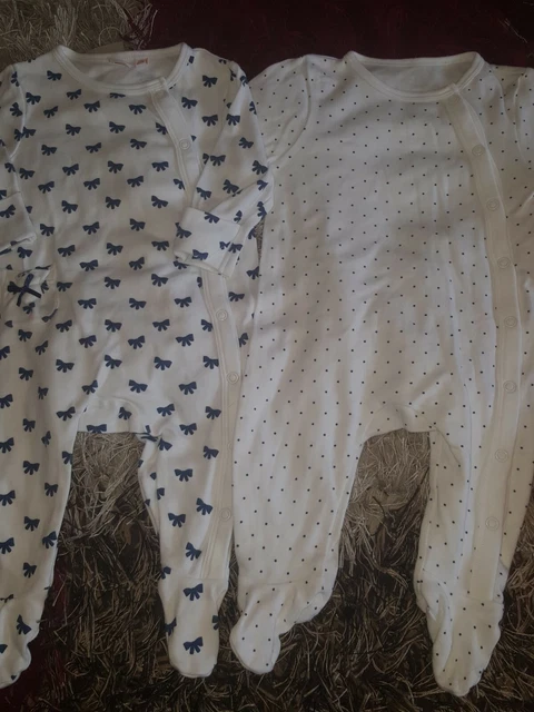 Pacchetto vestiti bambine 3/6 mesi babygrows 2