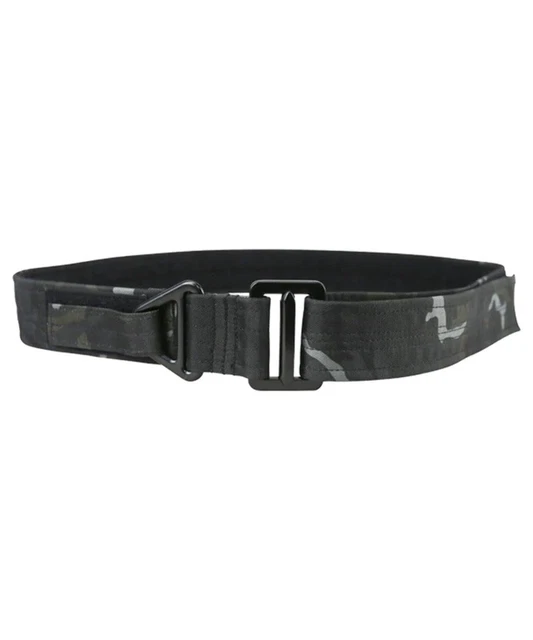 TACTICAL RIGGER BELT BTP Black MTP Rappelling Heavy Duty Webbing Buckle
