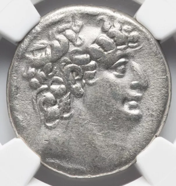 LARGE NGC VF Seleucid Kingdom Philip I 95-75 BC AR Tetradrachm Ancient Coin