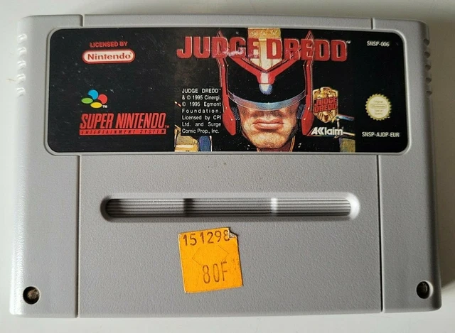 Judge Dredd - Super Nintendo SNES - EUR