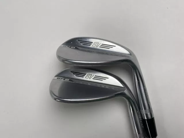 Titleist Vokey SM8 Tour Chrome Wedge Set 56* 8 | 60* 4 Wedge Steel Mens RH