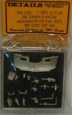 Details West 249 HO Scale GE Hi-Lo Mount Number Boards (Pack of 2