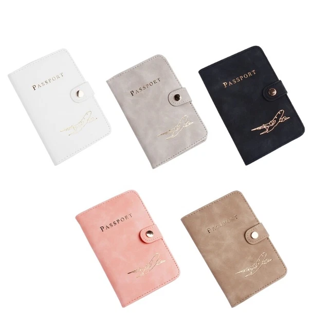PU Leather Passport cover for Women Men Bride Travel Wedding Gift Lover Couple