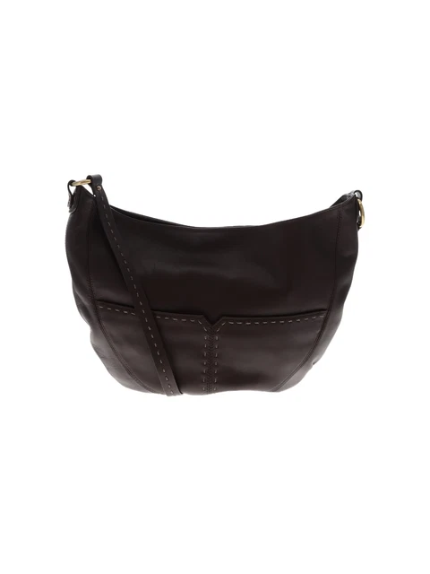 Sigrid Olsen Women Brown Leather Crossbody Bag One Size