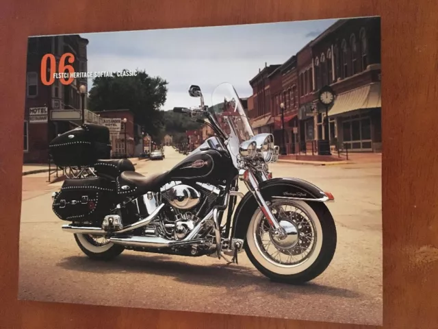 2006 Harley-Davidson Flstci Softail Heritage Classic Sales Brochure