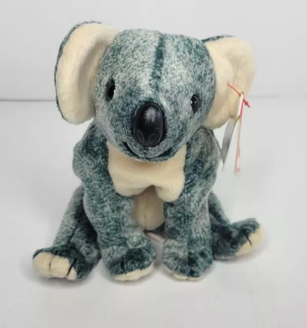 Ty RARE Eucalyptus The Koala Bear Beanie Baby Plush Retired 1999 NEW