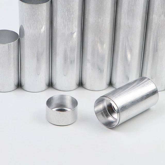 Tubos De Cartucho Vacíos De Aluminio Dental, OD 25 Mm, 100 Unidades - Para Valplast
